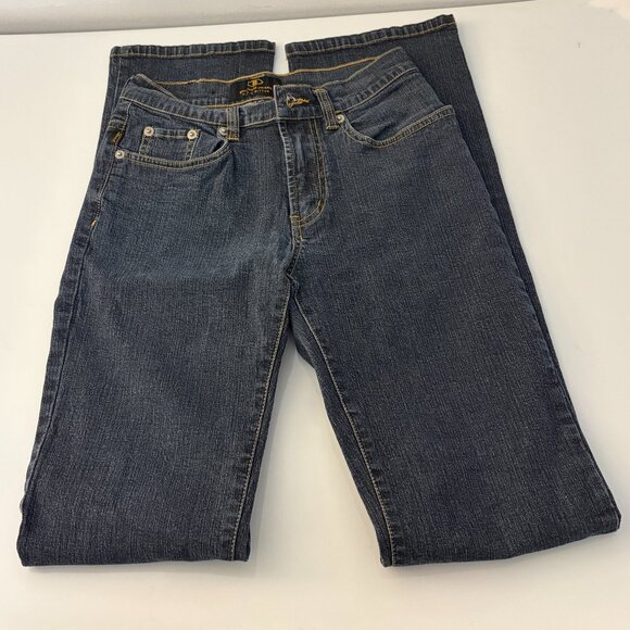 Buffalo Jeans David Bitton - Dark Blue Flare Jeans - Size 26 - Picture 1 of 6